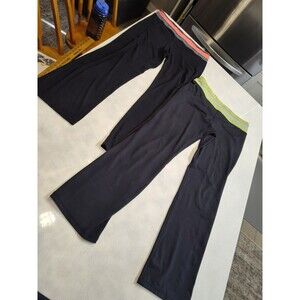 Lot of 2 Tangerine Workout Pants Legging Yoga Stretch Sweat Women's XL Black